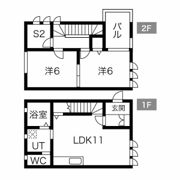 三国ヶ丘residence E棟の間取り画像