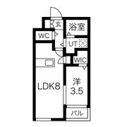 St.Residence七道の間取り画像