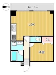 ライフ北梅田の間取り画像