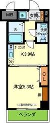 クレイドル西田辺の間取り画像