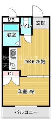 アベノ池田マンションの間取り画像