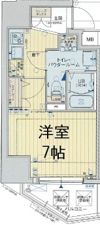 エグゼ阿倍野の間取り画像