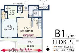 サンテ・文の里ハイムの間取り画像