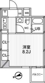 メゾン夕陽ヶ丘の間取り画像
