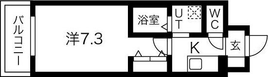 アーバンパーク田辺の間取り画像