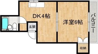 エクセルハイツ中野の間取り画像