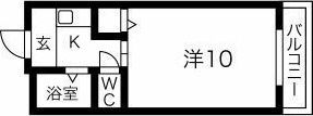 ファミーユ勝山の間取り画像