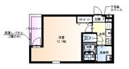 フジパレス清水丘V番館の間取り画像