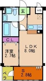WESTRITZ巽（ウエストリッツタツミ）の間取り画像