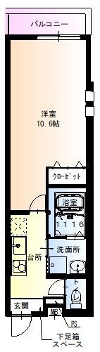 フジパレス住吉沢之町I番館の間取り画像