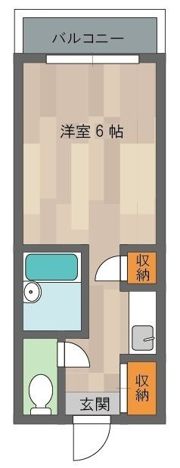 シャルマンフジ住吉壱番館の間取り画像
