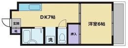 第2ウスヰマンションの間取り画像