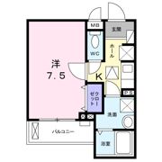 カーサ・ドマーニの間取り画像