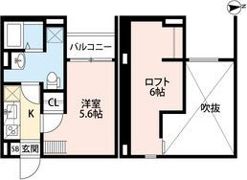 アベニール林寺（アベニールハヤシジ）の間取り画像