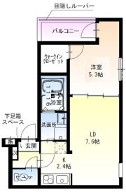 フジパレス杉本町駅西V番館の間取り画像