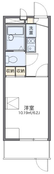レオパレスホープ21の間取り画像