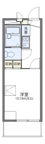 レオパレスホープ21の間取り画像