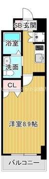 レジデンス京橋スクエアの間取り画像