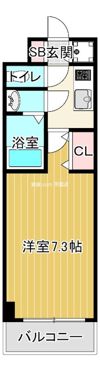 S-RESIDENCE都島の間取り画像
