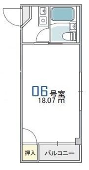 ロイヤルメゾン生野の間取り画像