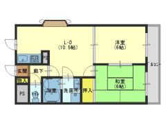 シンケビルTWINの間取り画像