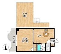 グランパレス小路東の間取り画像