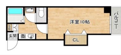 N court 東粉浜の間取り画像