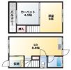 住吉1丁目貸家の間取り画像