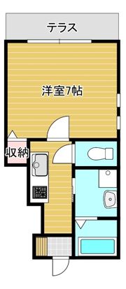 レオン京橋の間取り画像