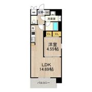 レオングラン本町橋の間取り画像
