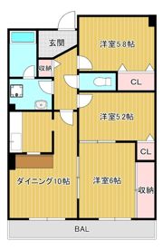 グランステディ深江橋の間取り画像