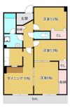 グランステディ深江橋の間取り画像