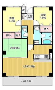 ラ・ムールの間取り画像