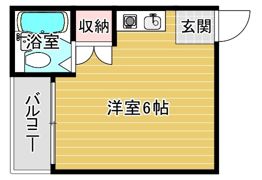 フリーディオ高殿の間取り画像