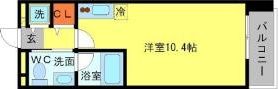 アーデン土佐堀の間取り画像