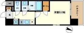 エスリード中之島SOUTHの間取り画像