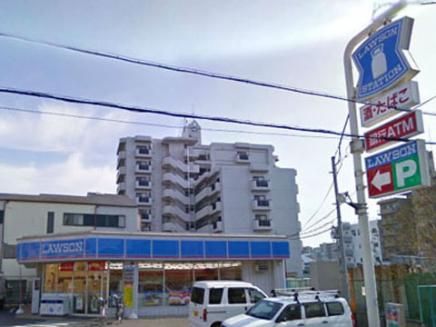 近くのローソン 喜連西五丁目店まで565m(徒歩8分)
