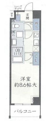 アーバンエクセレンス鴫野の間取り画像