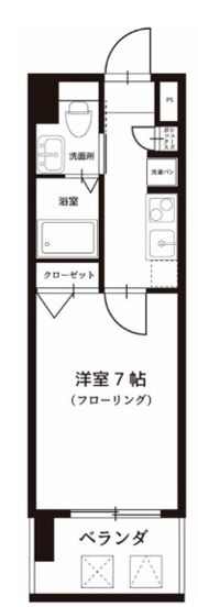 バルーンフラワー諏訪の間取り画像