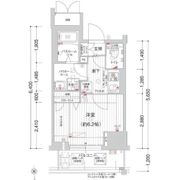エグゼ天王寺IIの間取り画像