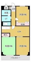 ロイヤルハイツ鶴見の間取り画像