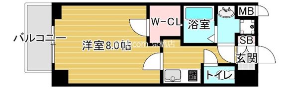 SPコート大阪城東の間取り画像