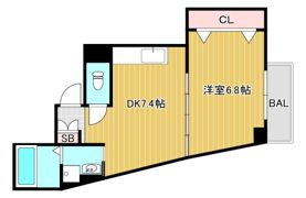 ベルクレインの間取り画像
