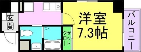ヒルズR＆Aの間取り画像