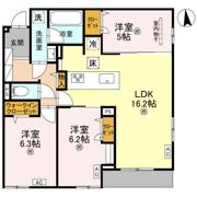 ココルトリシアの間取り画像