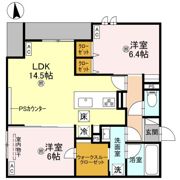 ココルトリシアの間取り画像
