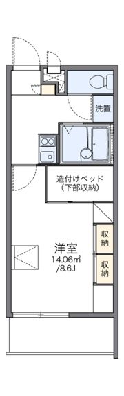レオパレスIBの間取り画像