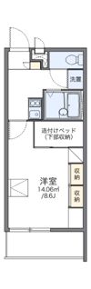 レオパレスIBの間取り画像