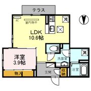 セジュールがもよんの間取り画像