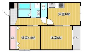 ナカノハイツパート5の間取り画像
